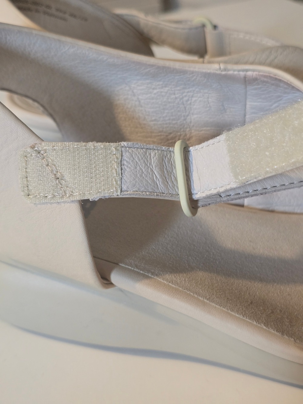 Camper White Women's Platform Leather Sandal Size 39 - Picture 7 of 11